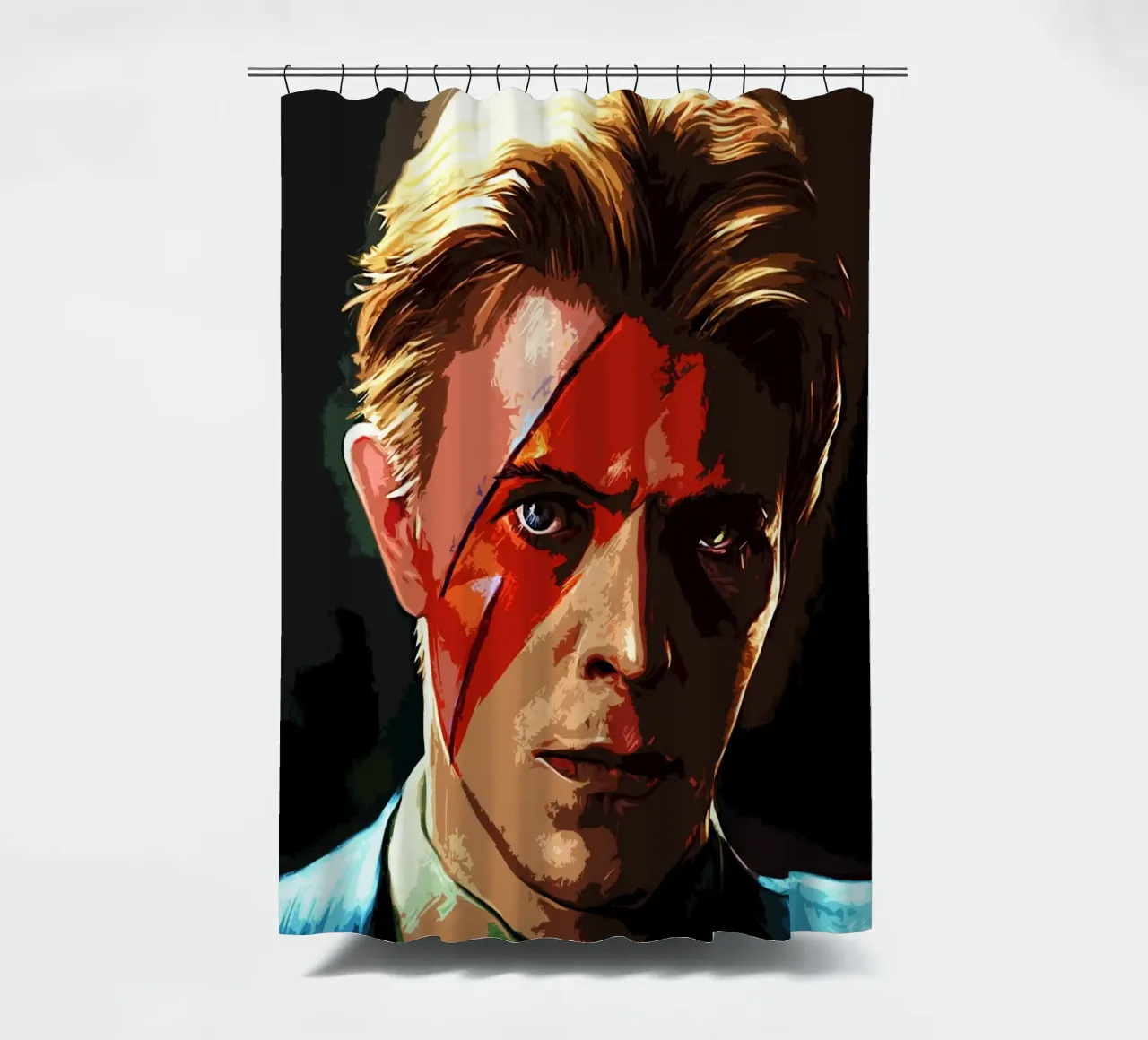 David Bowie 7 Arte tenda da doccia da music soul