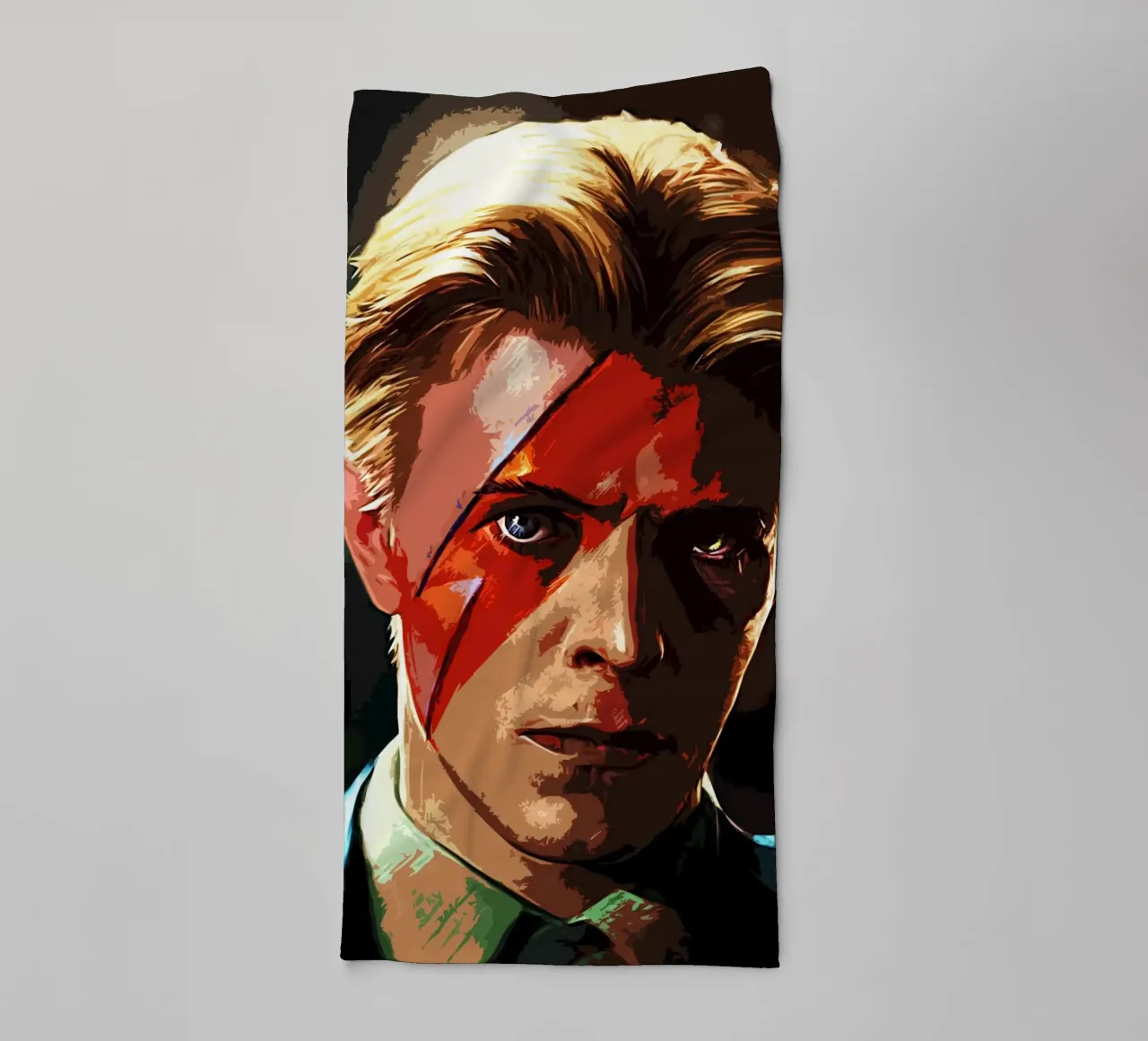 David Bowie 7 Kunst badhanddoek van music soul