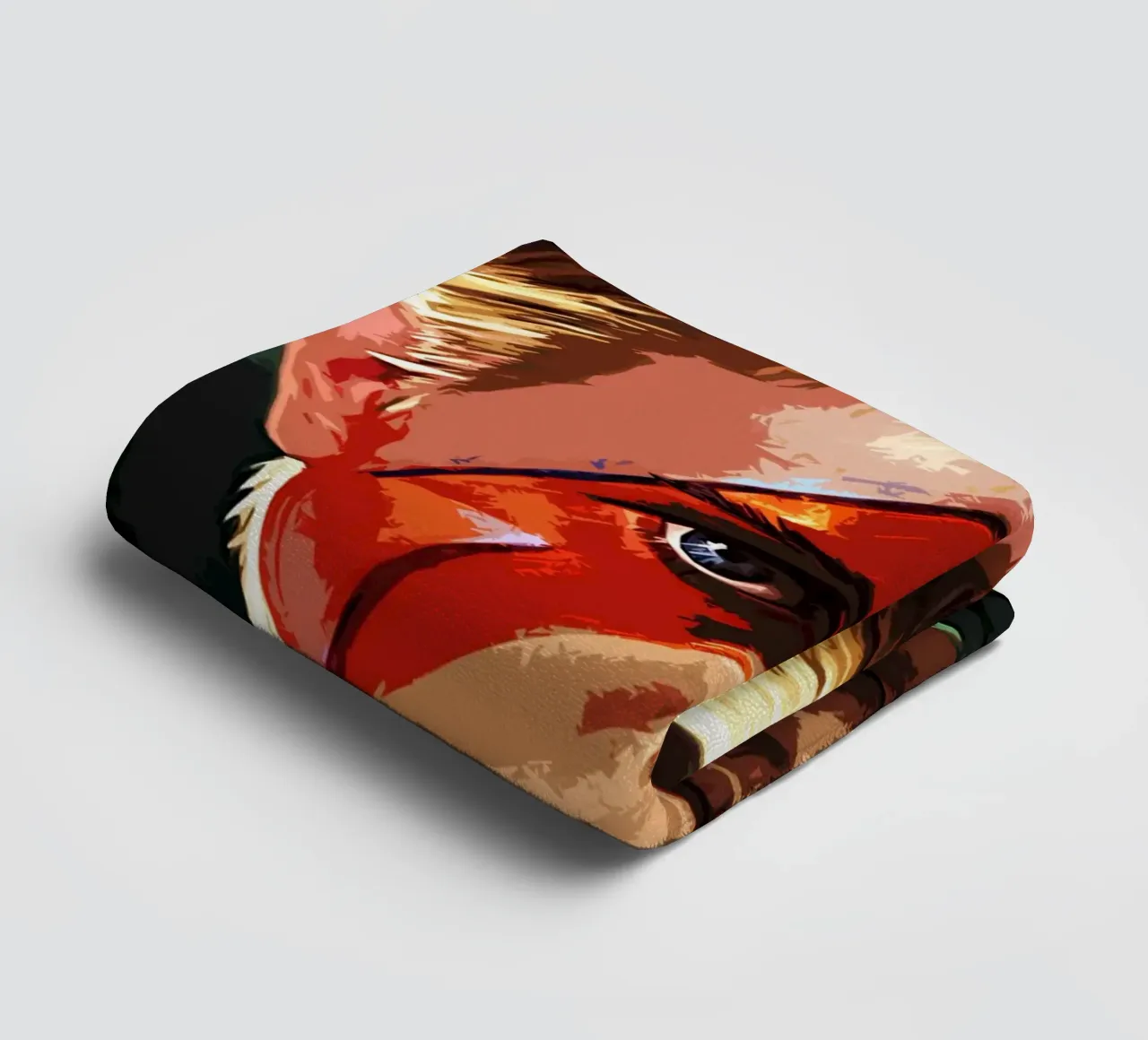 David Bowie 7 Kunst badhanddoek van music soul