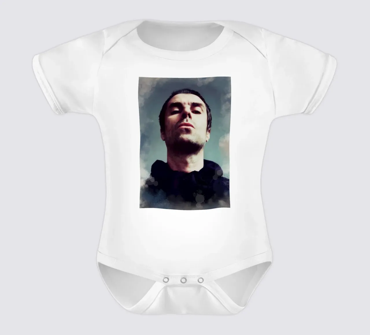 Liam Gallagher - Oasis body neonato maniche corte da Lembayung art