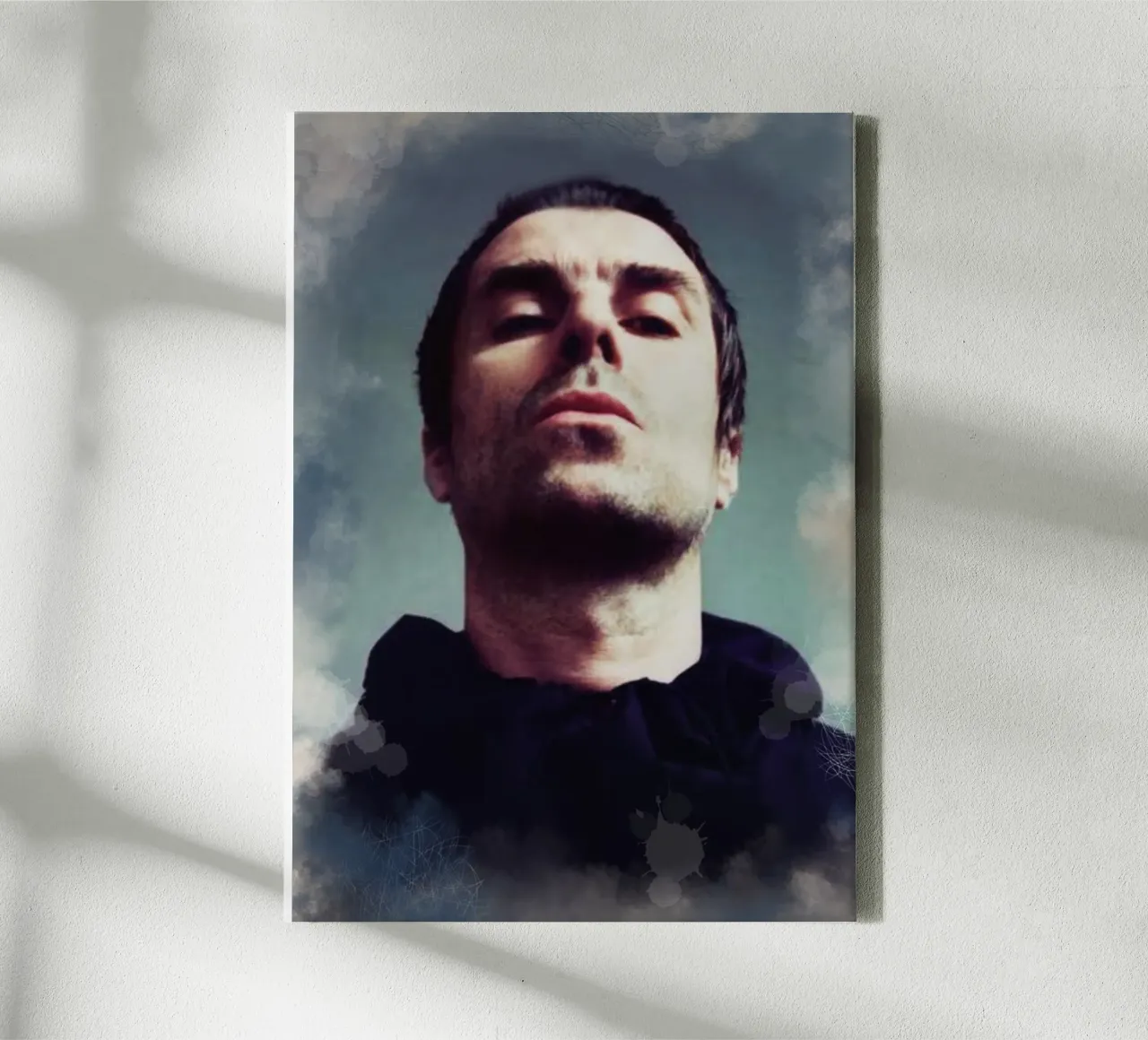 Liam Gallagher - Oasis canvas met Baklijst van Lembayung art