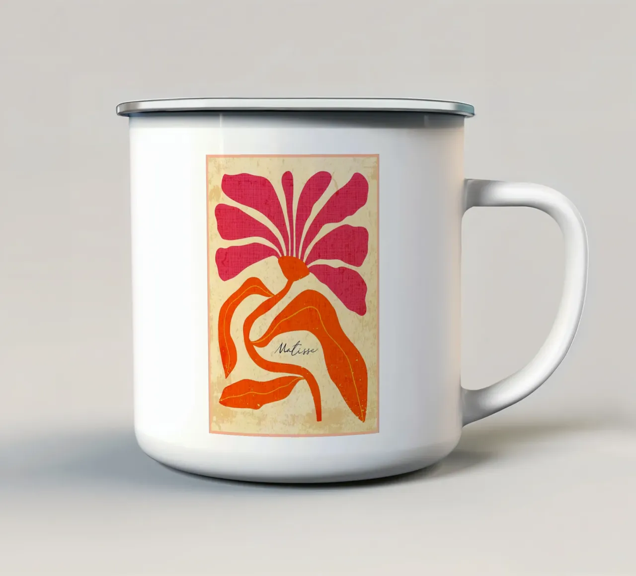 FIORE OP MATISSE tazza in smalto da MatisseShop