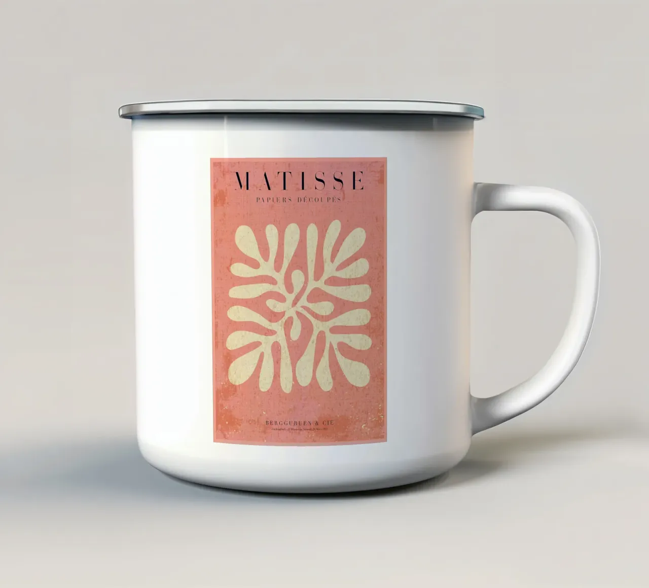 Matisse _ Foglie T77L tazza in smalto da MatisseShop