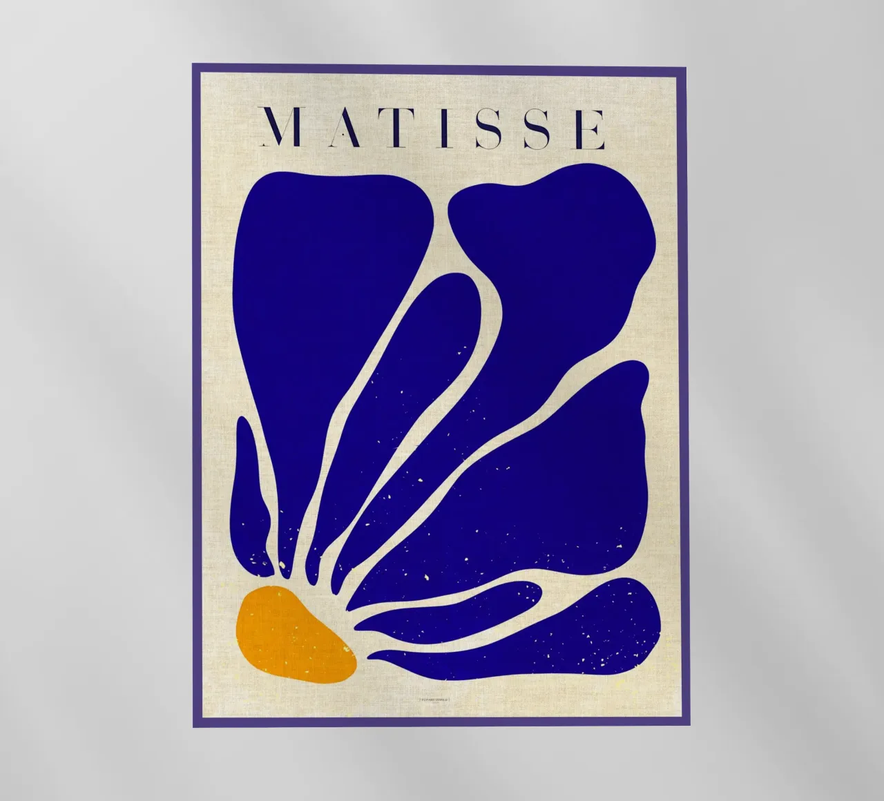 Matisse _ Fiore blu pellicola backlit da MatisseShop