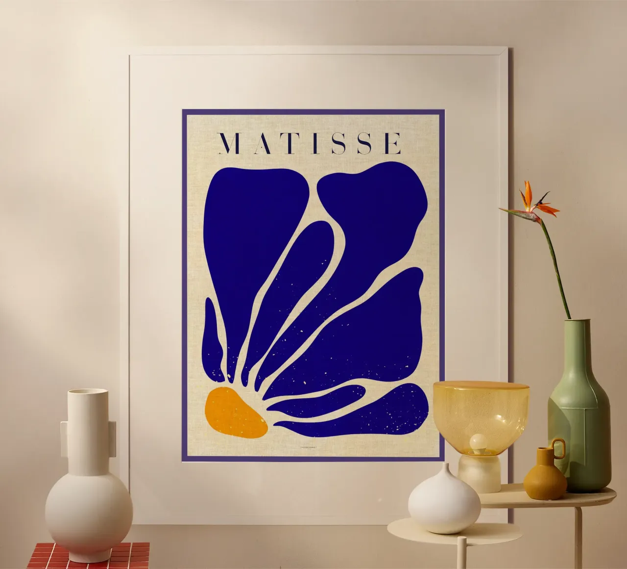 Matisse _ Fiore blu carta hahnemühle da MatisseShop