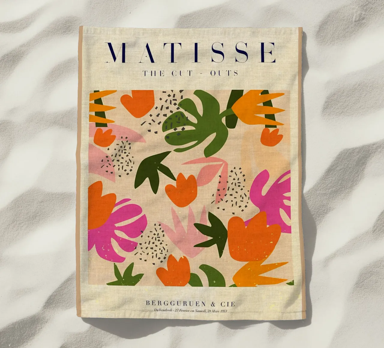 Matisse _ Fiori e colori telo mare da MatisseShop
