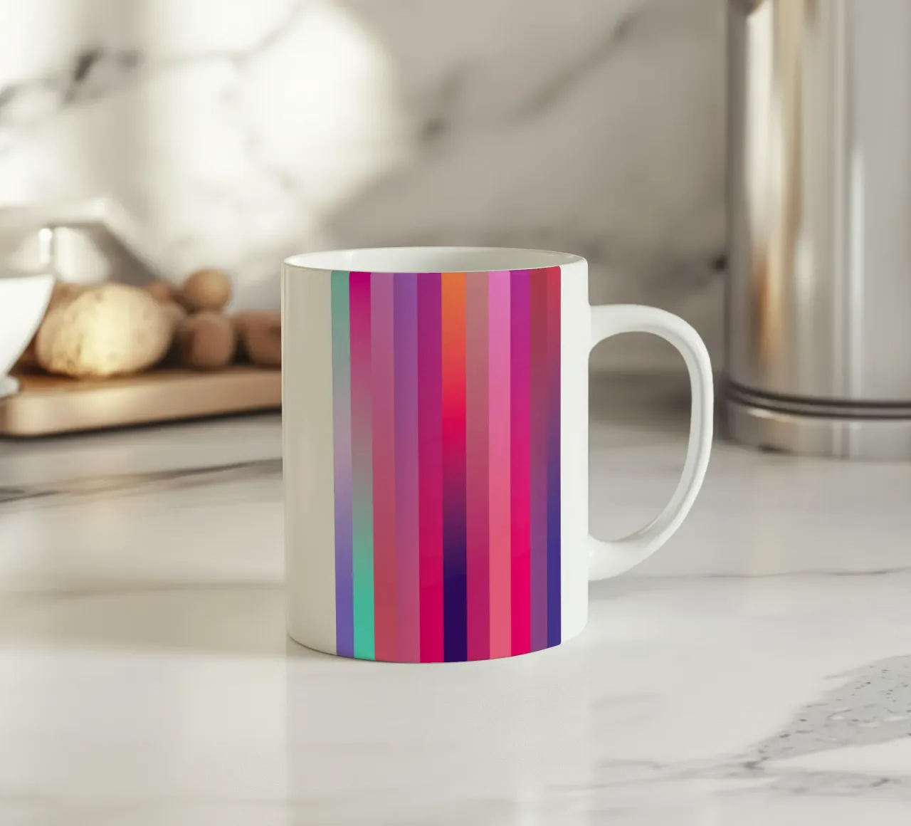 Verlauf tazza in ceramica da Flo Klein