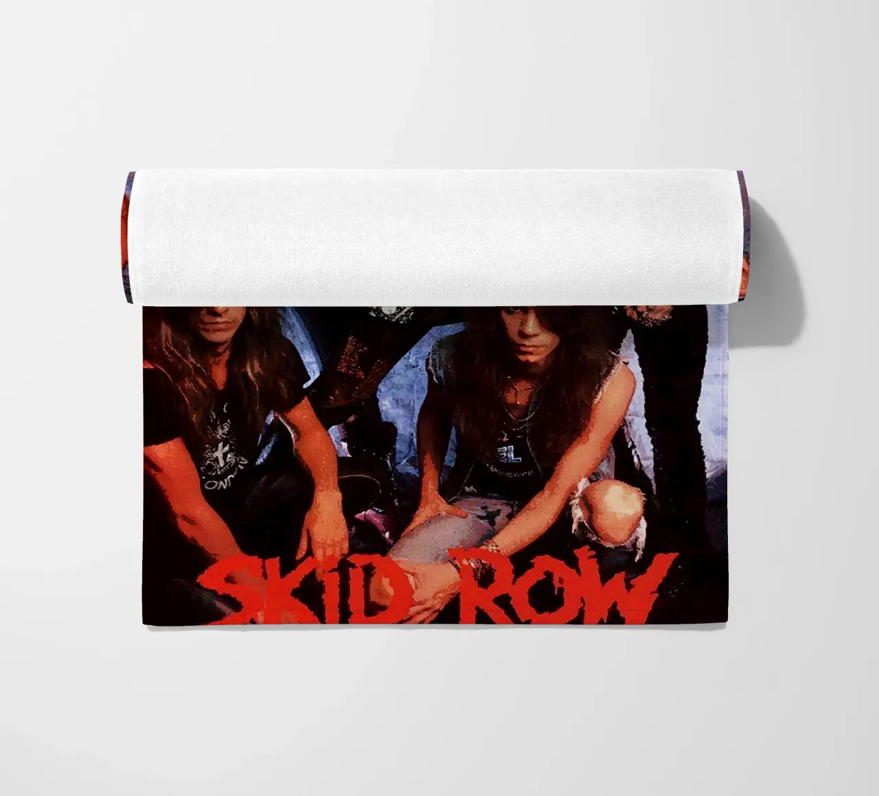 skid row beach towel by vanhesling