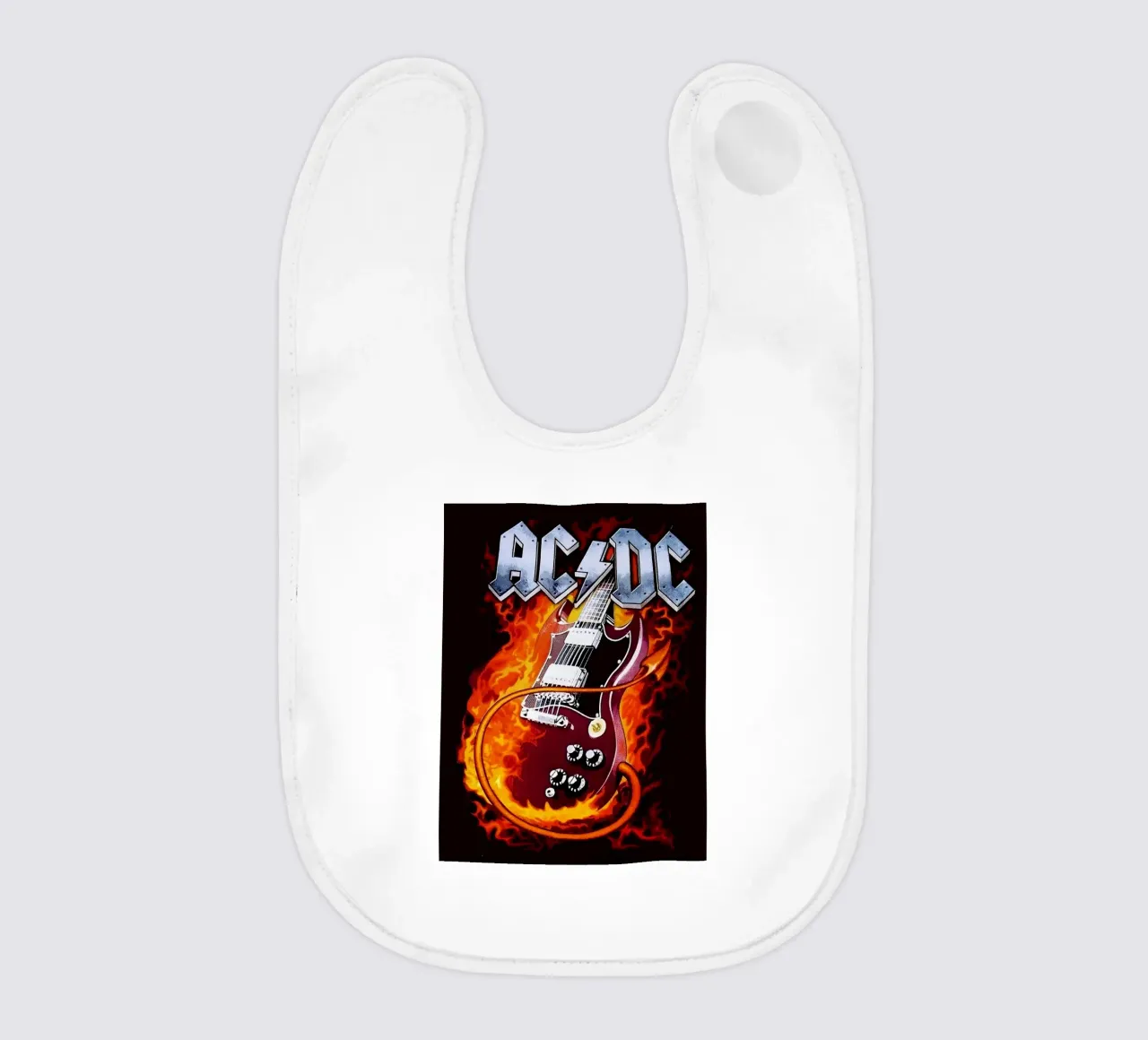 Gruppo AC/DC bavaglino da vanhesling