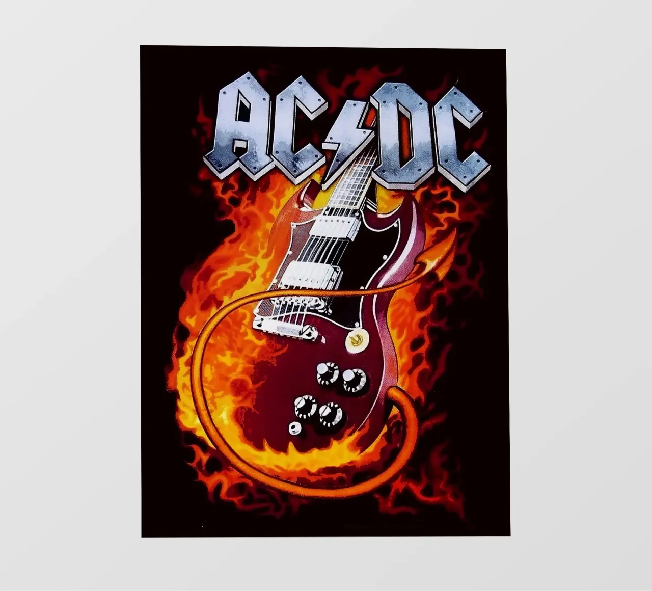 AC/DC band photo wallpaper by vanhesling