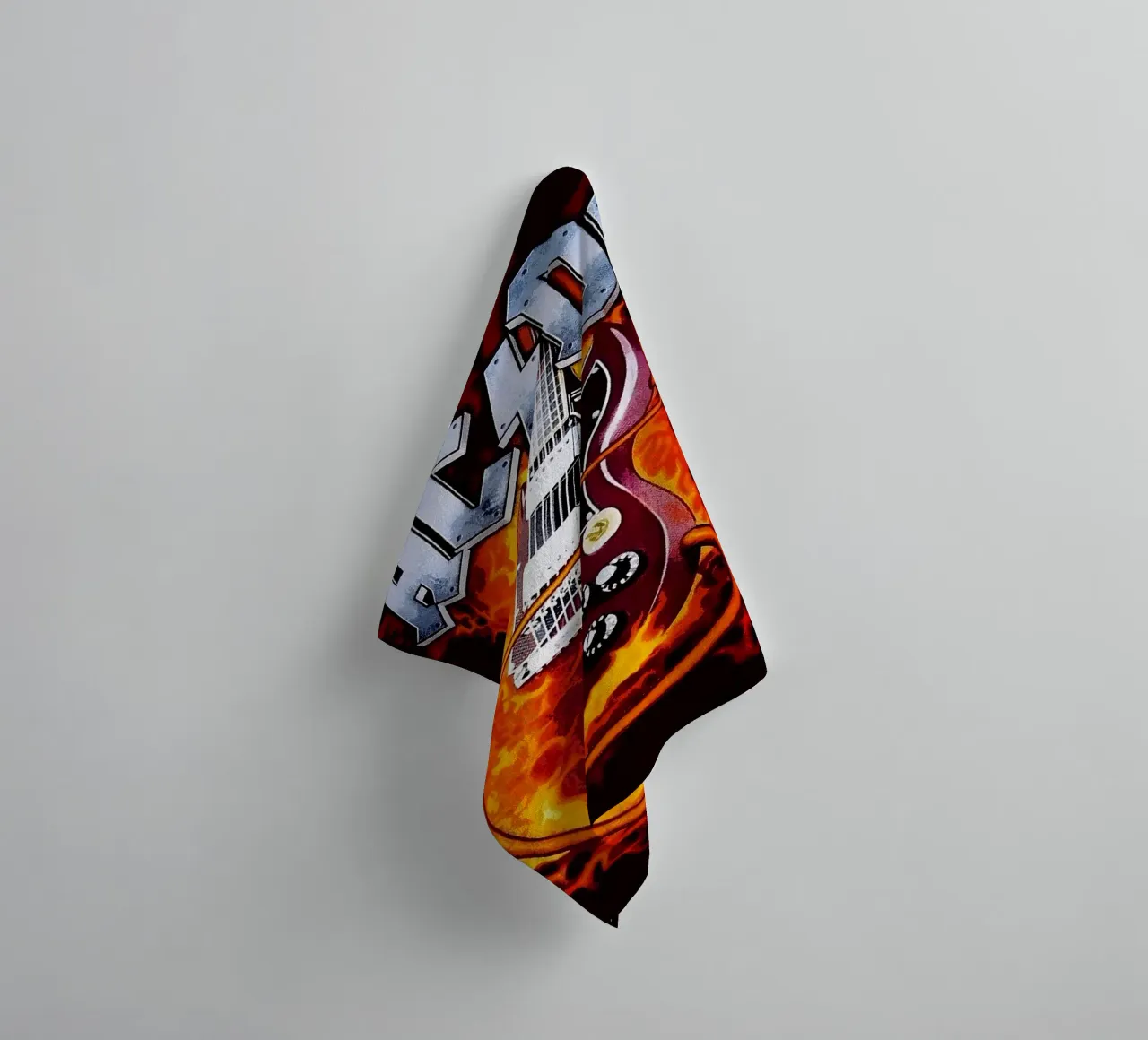 Groupe AC/DC serviette de bain de vanhesling