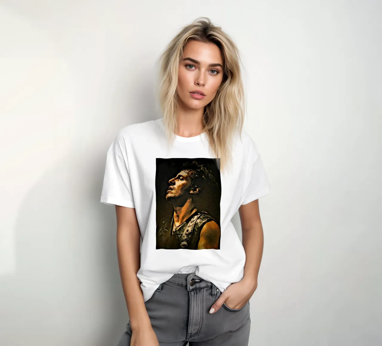 Bruce Springsteen the legend musician t-shirt da Lembayung art