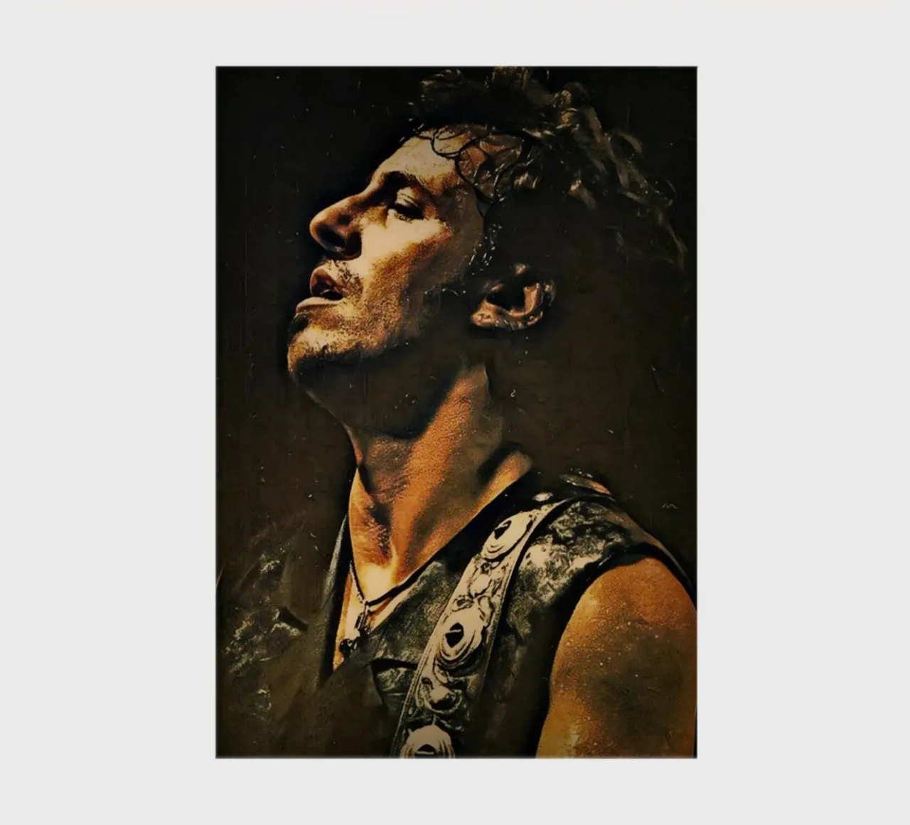 Bruce Springsteen the legend musician diario da Lembayung art