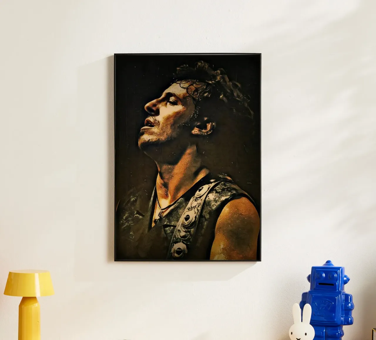 Bruce Springsteen the legend musician alluminio dibond da Lembayung art