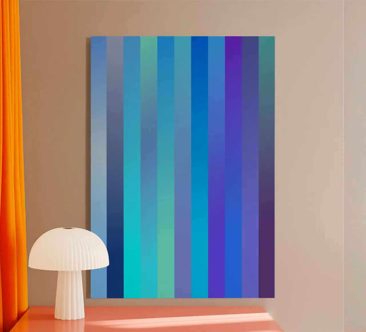 Blue plexiglass da Flo Klein