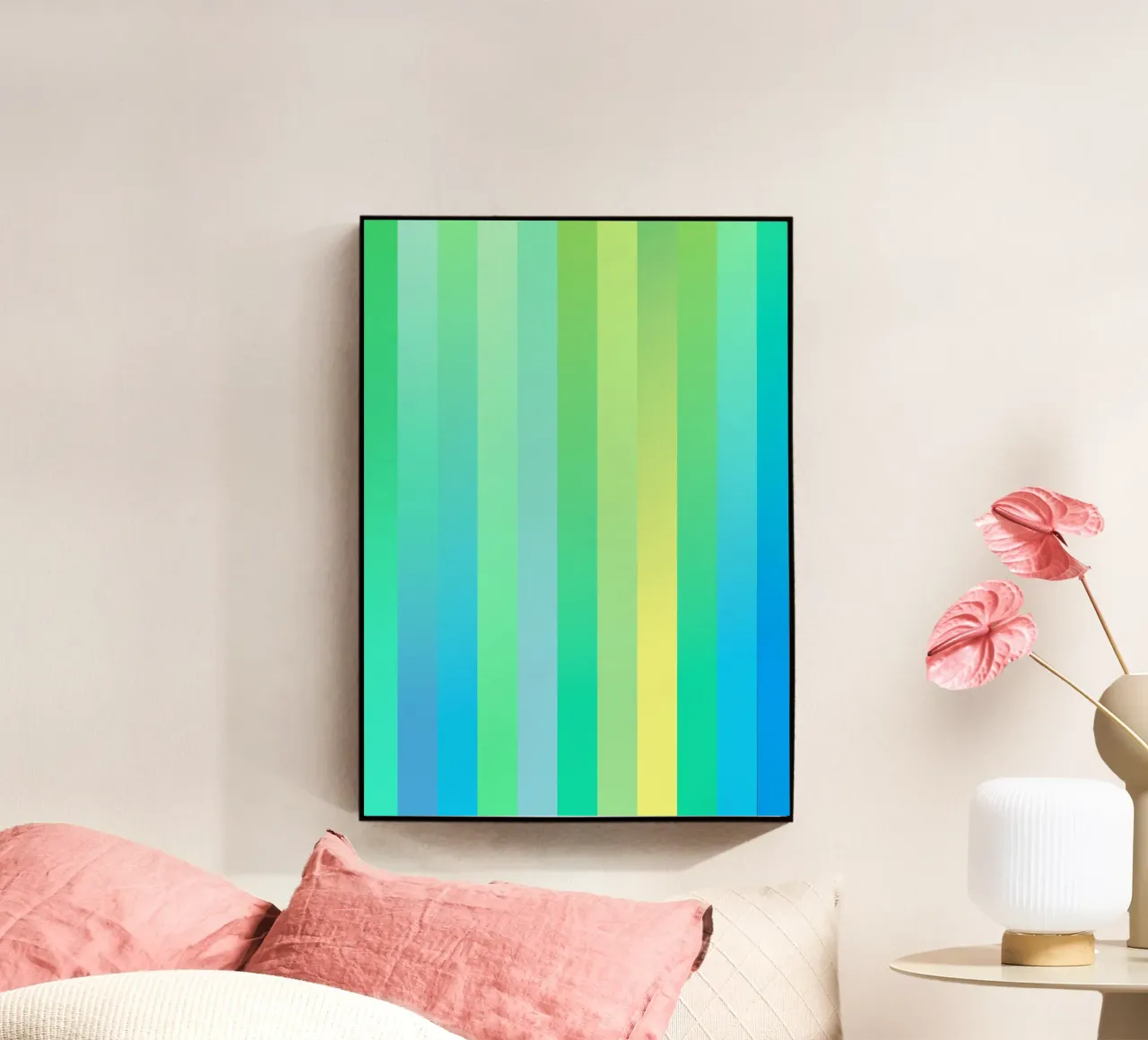 Green plexiglass da Flo Klein