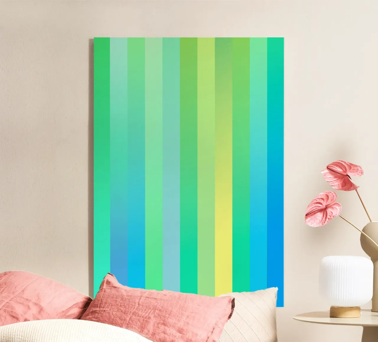 Green plexiglass da Flo Klein