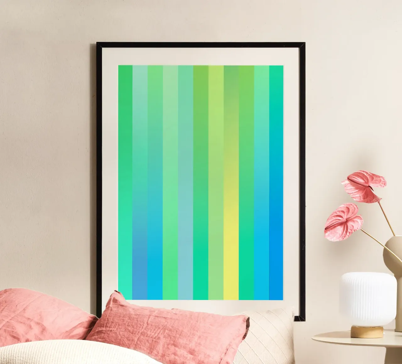 Green poster da Flo Klein