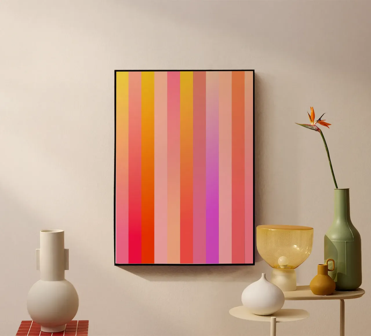 The Orange plexiglass da Flo Klein