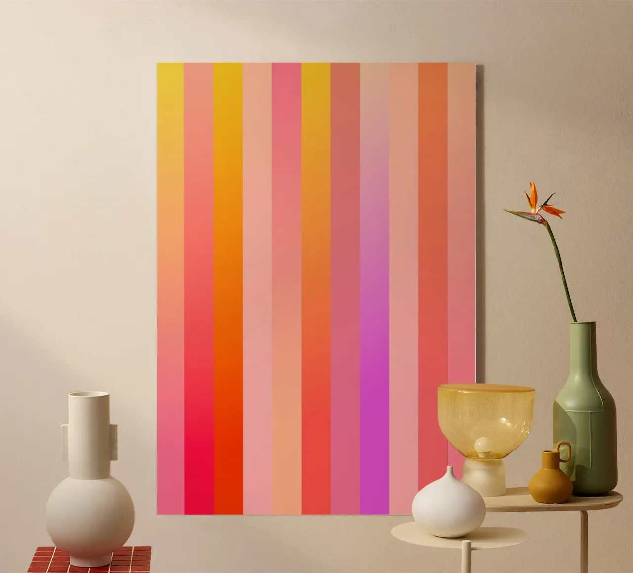 The Orange plexiglass da Flo Klein