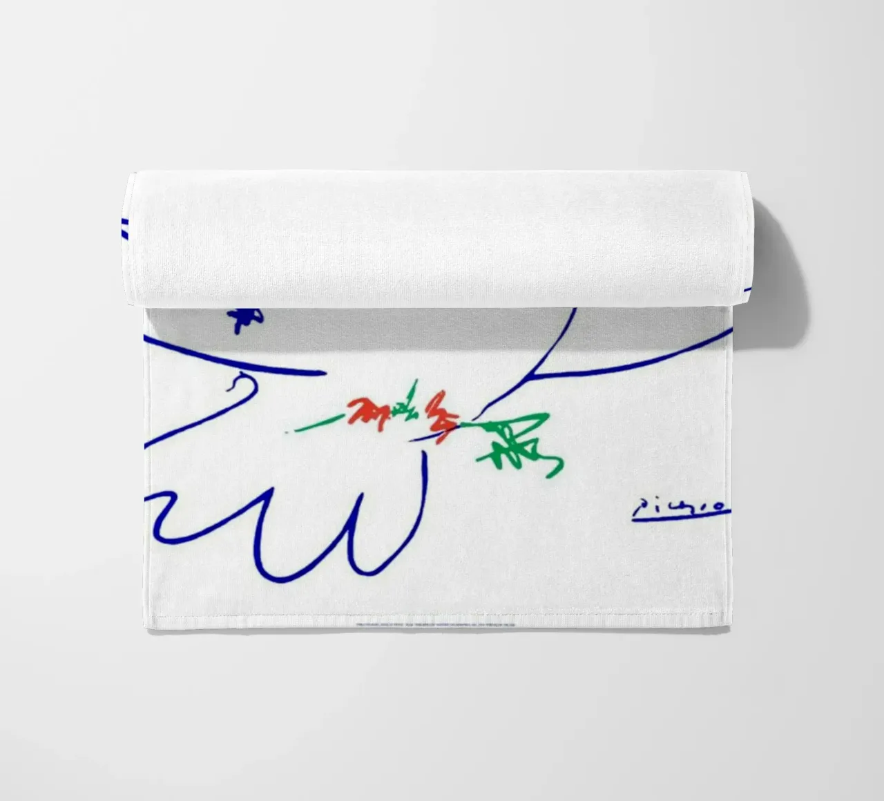 Picasso Pablo Dove Sketch telo mare da Mrs.Allen
