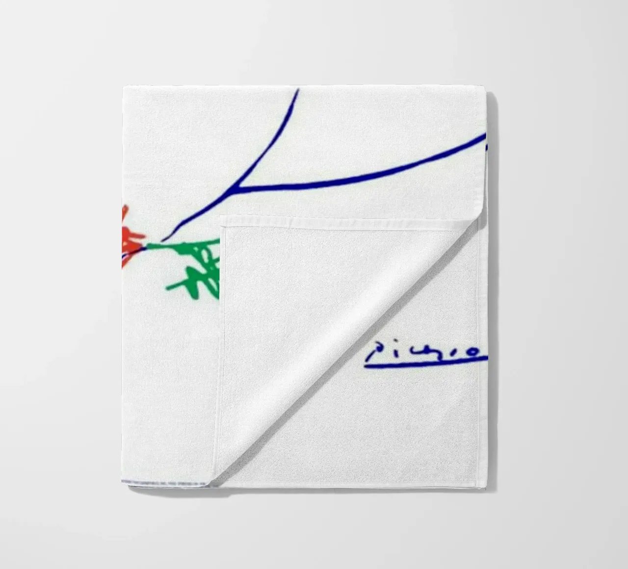 Picasso Pablo Dove Sketch telo mare da Mrs.Allen