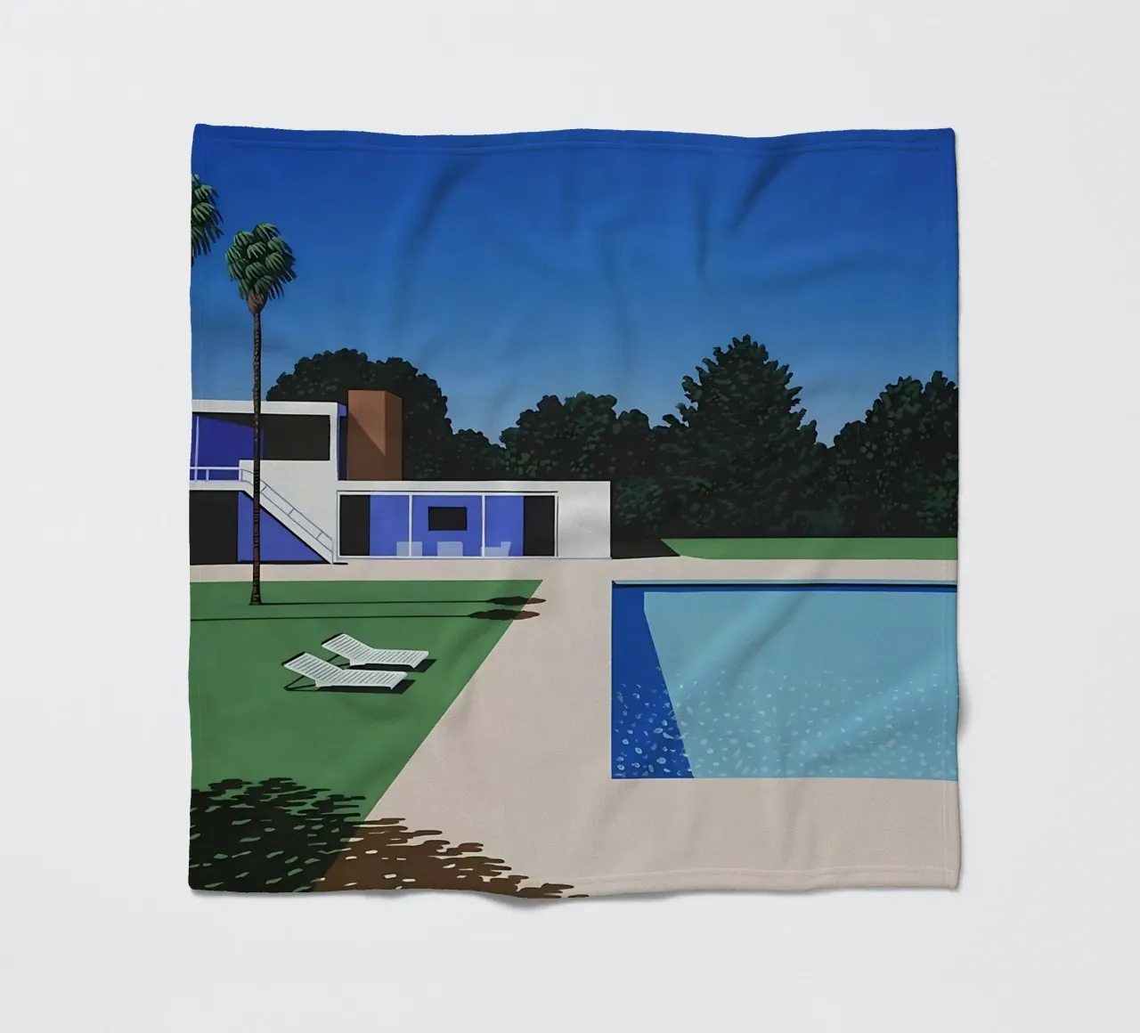 Ancora una volta la piscina di Hiroshi Nagai coperta in pile da THE CAROLINE