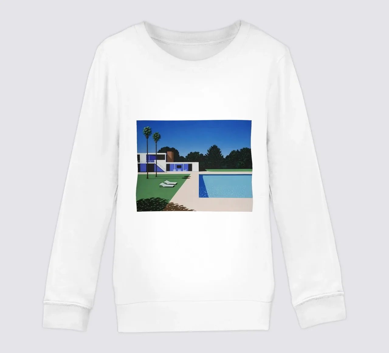 Ancora una volta la piscina di Hiroshi Nagai felpa bambino da THE CAROLINE
