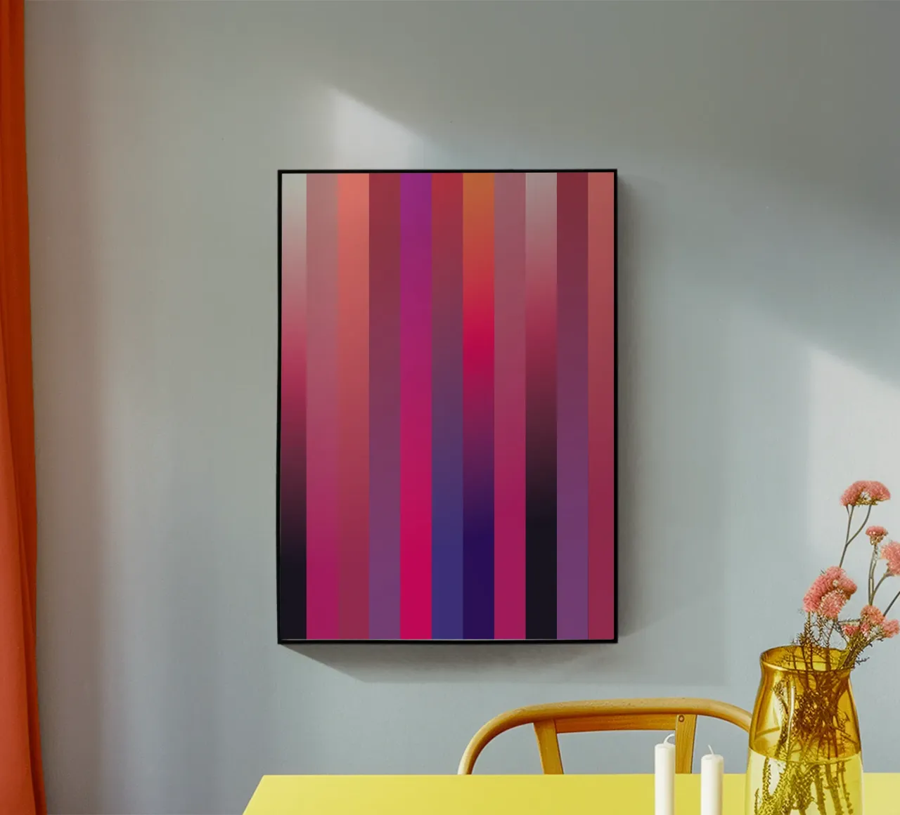 The Red plexiglass da Flo Klein