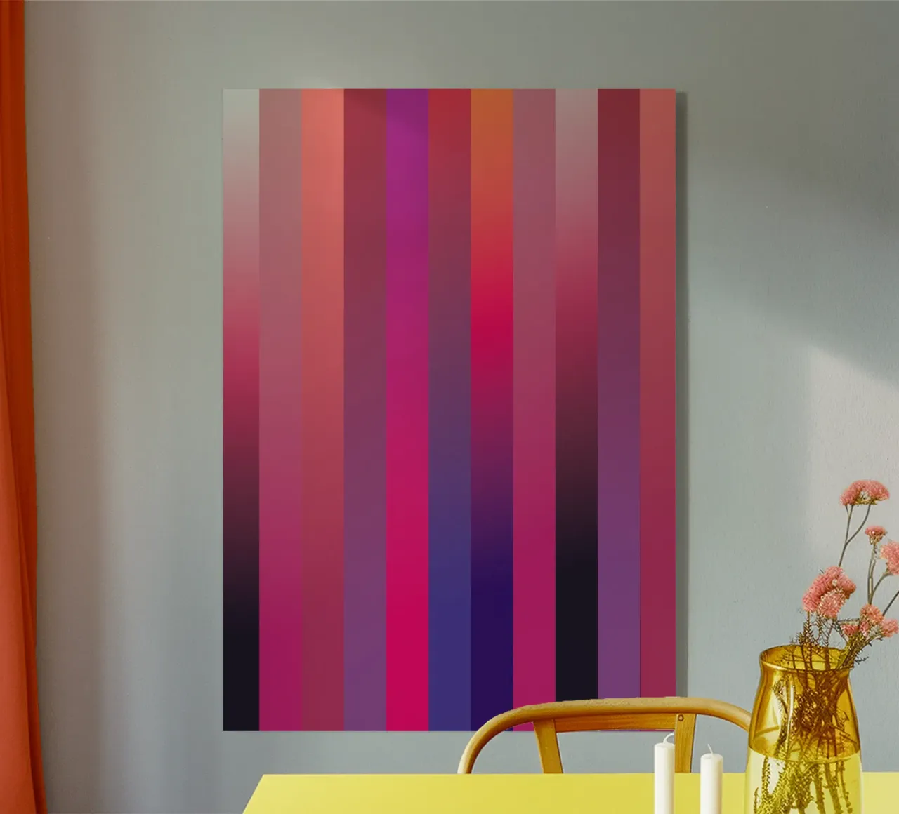 The Red plexiglass da Flo Klein