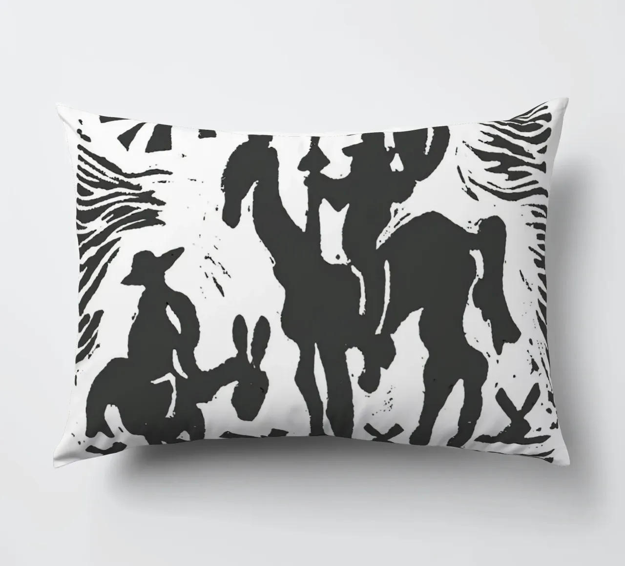 Original Pablo Picasso Don Quixote decorative cushion by Mrs.Allen