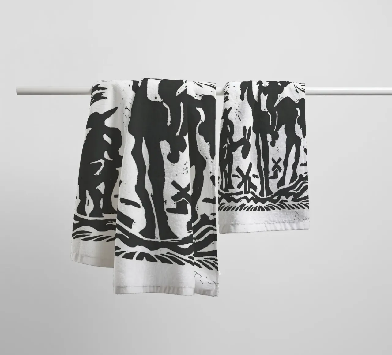 Original Pablo Picasso Don Quixote towel by Mrs.Allen