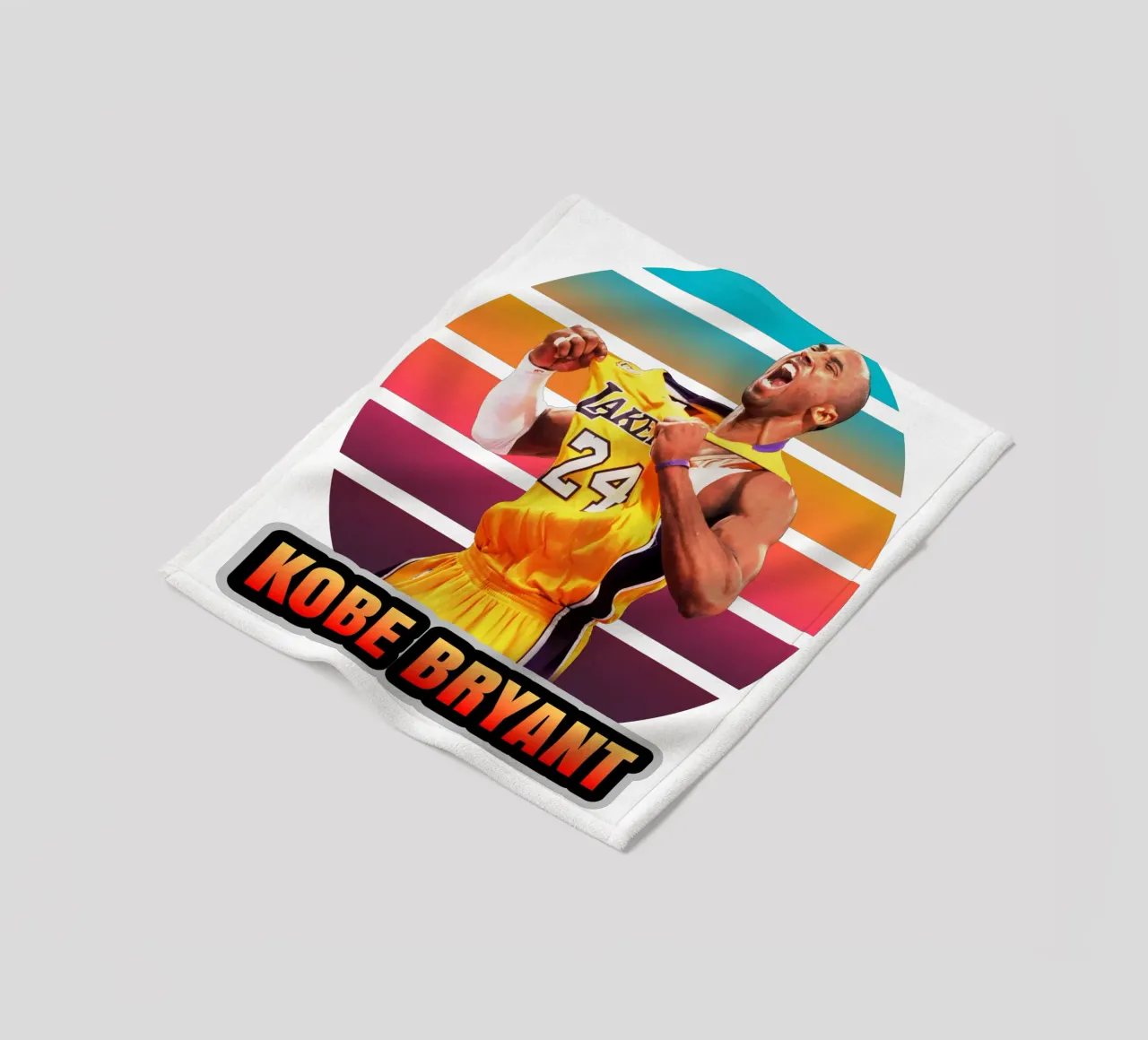 Kobe Bryant vintage coperta in pile da Lembayung art