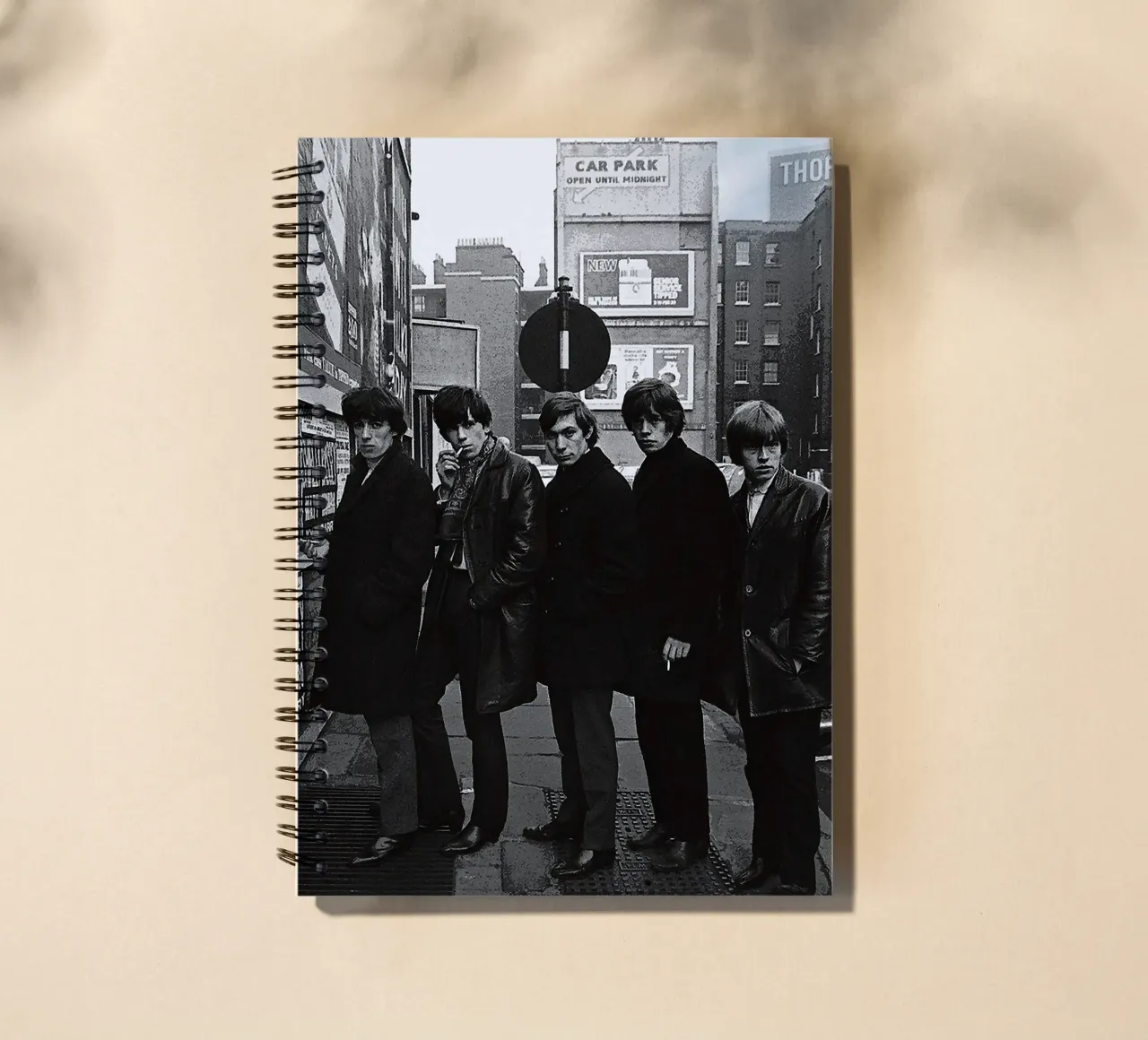 rolling stone band spiral notebook by vanhesling