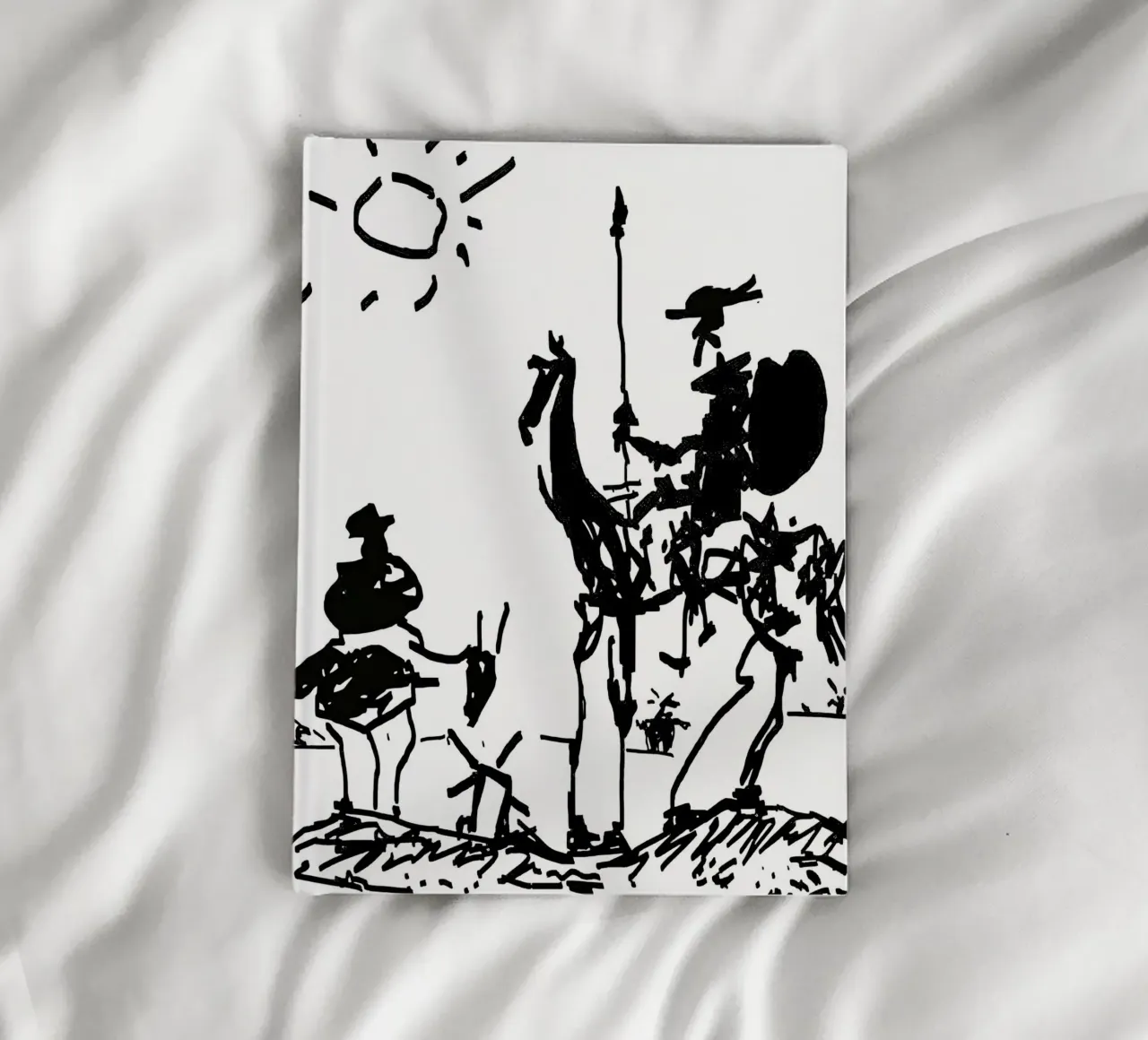 Pablo Picasso Don Quixote notebook by Mrs.Allen