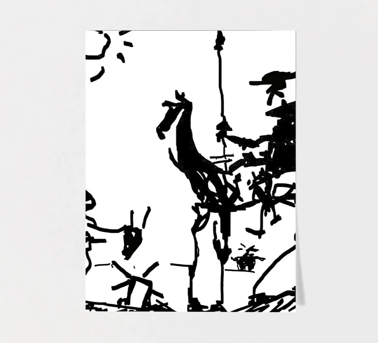 Pablo Picasso Don Quixote sticker sheet by Mrs.Allen