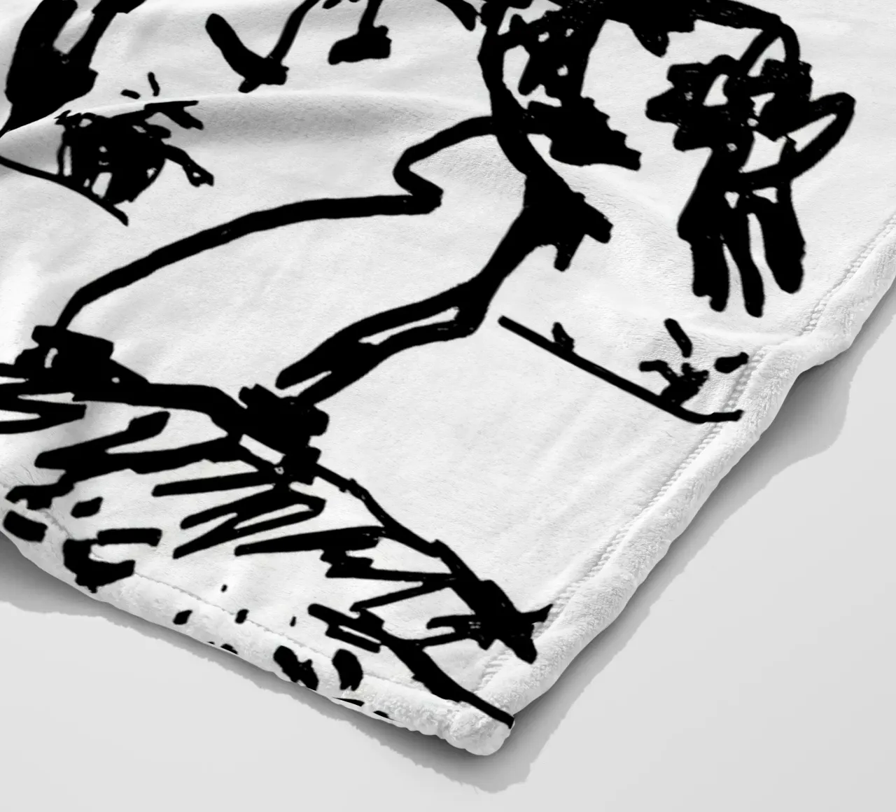 Pablo Picasso Don Quixote fleece blanket by Mrs.Allen