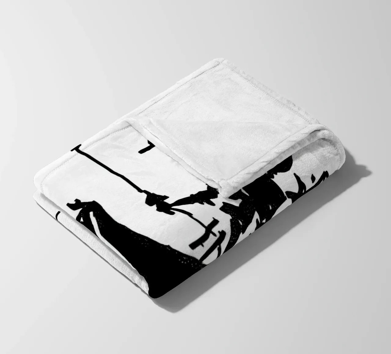 Pablo Picasso Don Quixote fleece blanket by Mrs.Allen