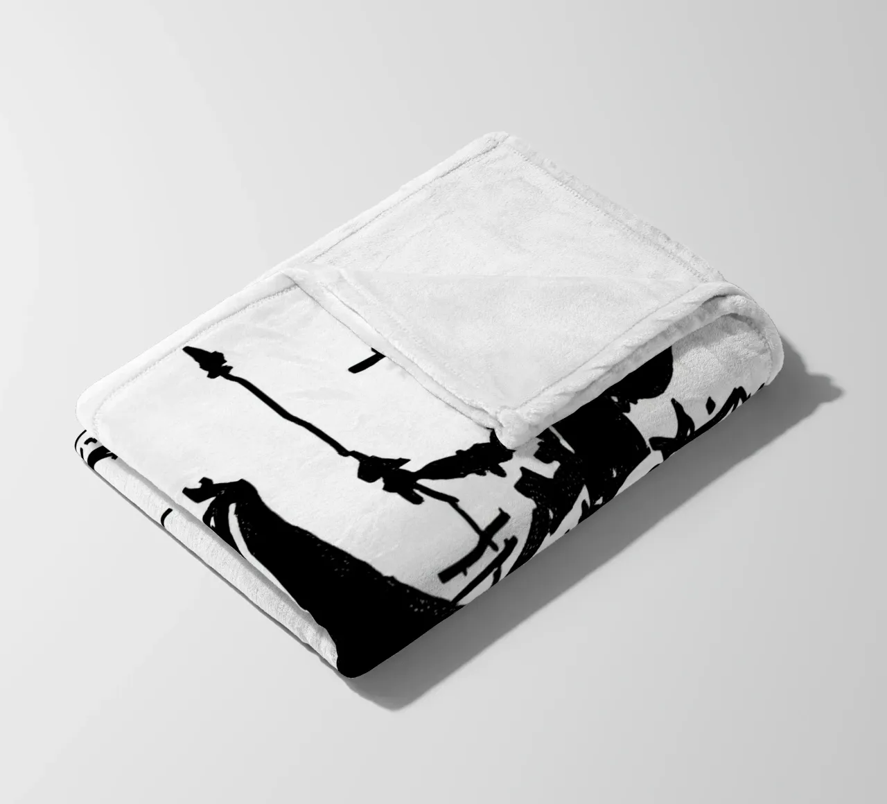 Pablo Picasso Don Quixote fleece blanket by Mrs.Allen