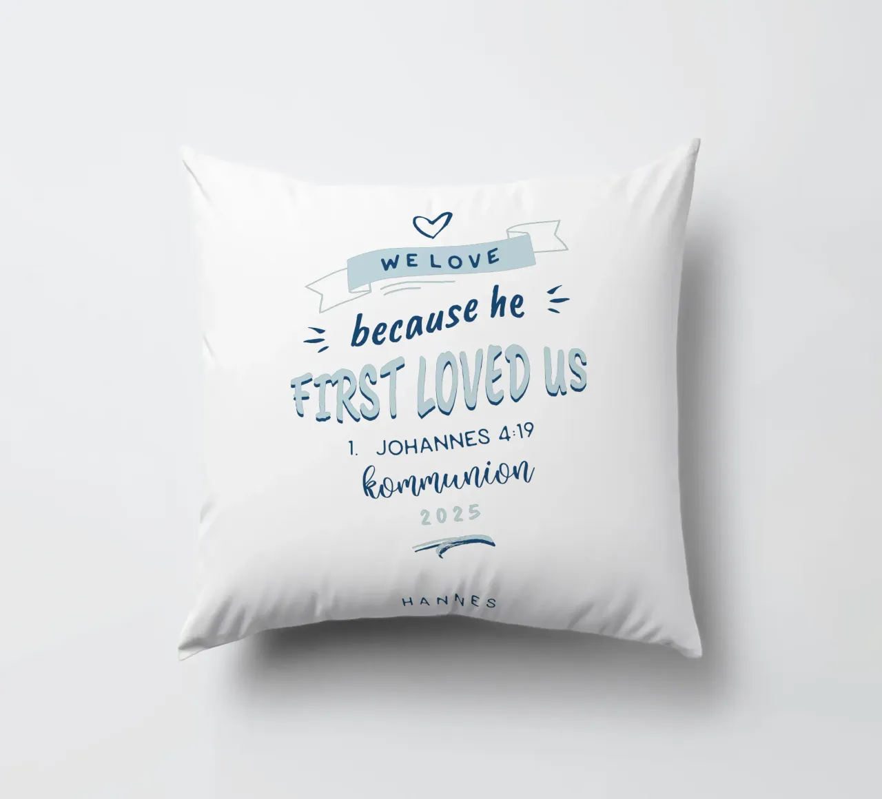 Cool Letters cuscino da Kartenliebe