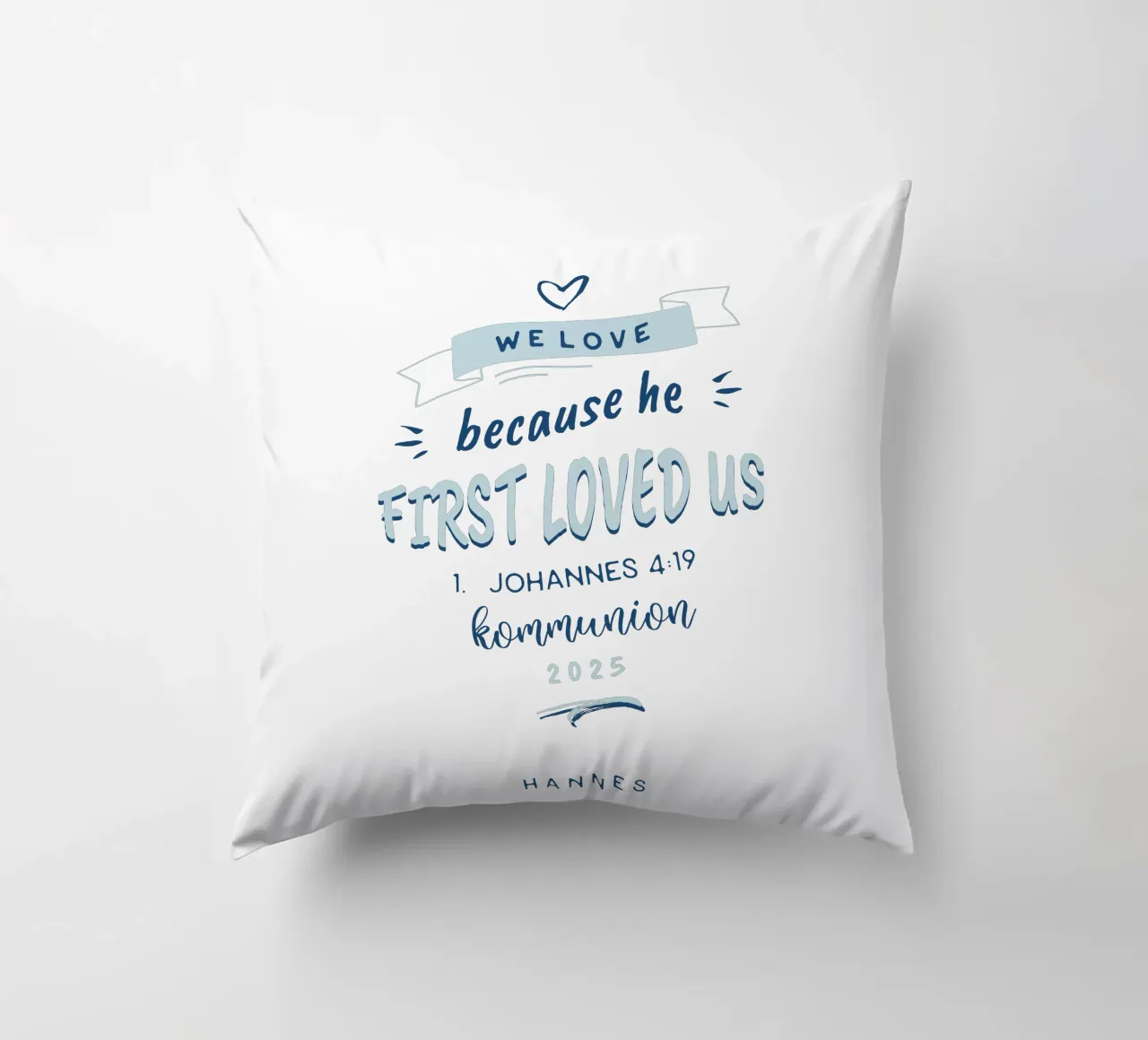 Cool Letters cuscino da Kartenliebe