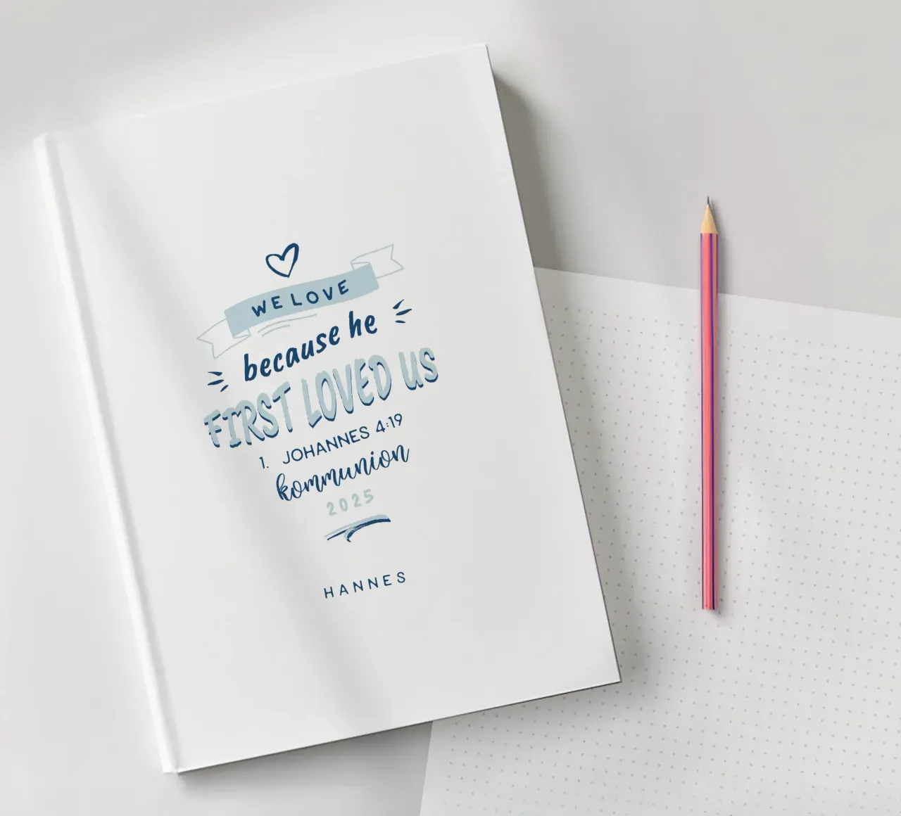 Cool Letters notebook by Kartenliebe