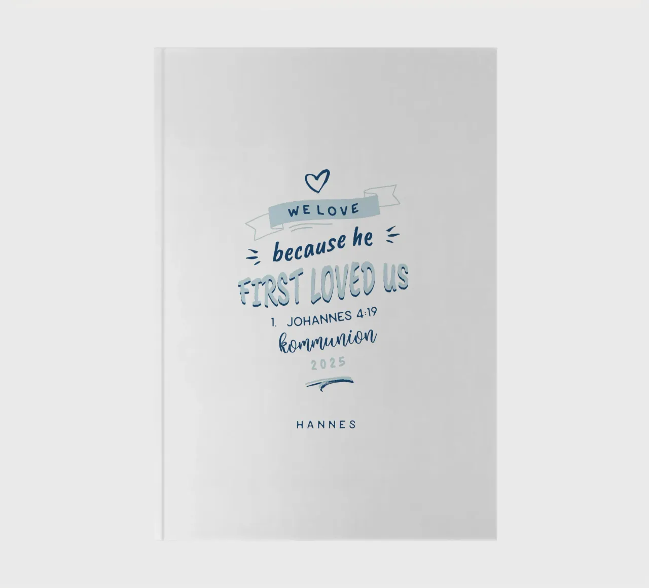 Cool Letters notebook by Kartenliebe