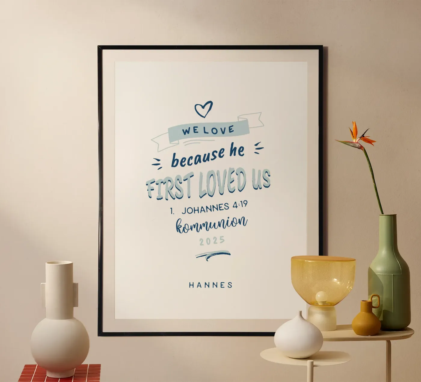 Cool Letters poster van Kartenliebe