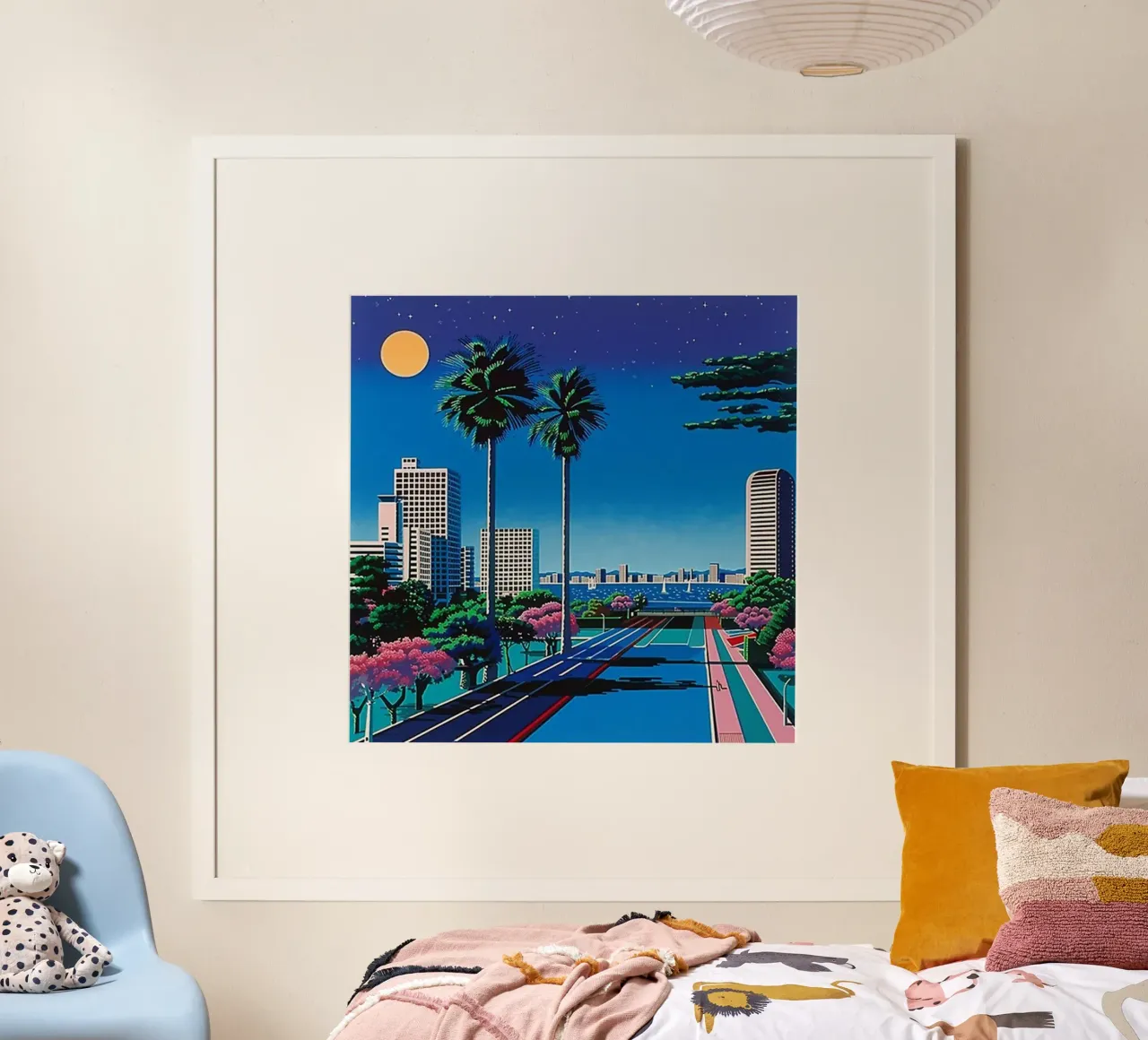 Hiroshi Nagai La città carta hahnemühle da THE CAROLINE
