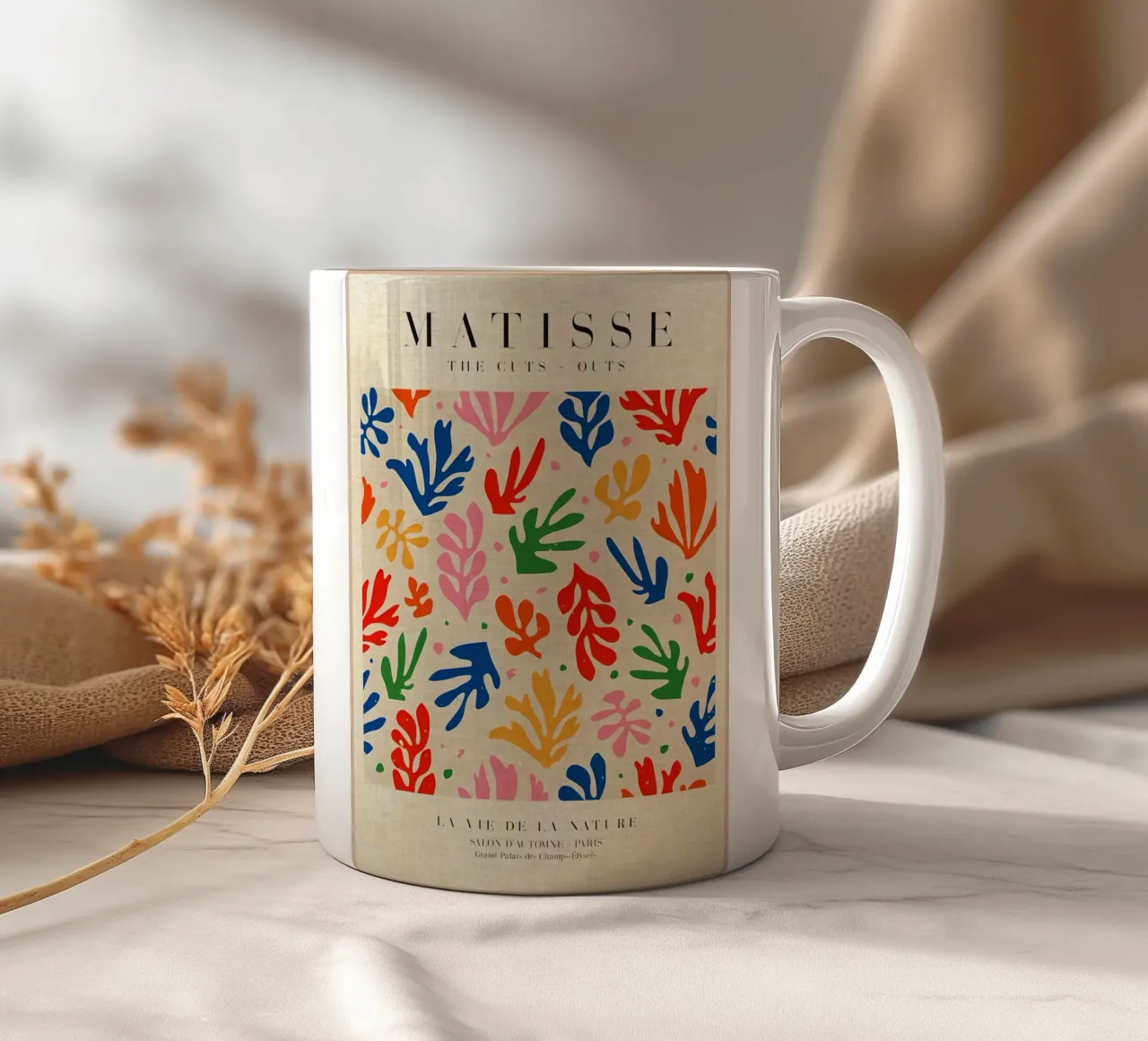 FORME FLOREALI DI MATISSE tazza in ceramica da MatisseShop