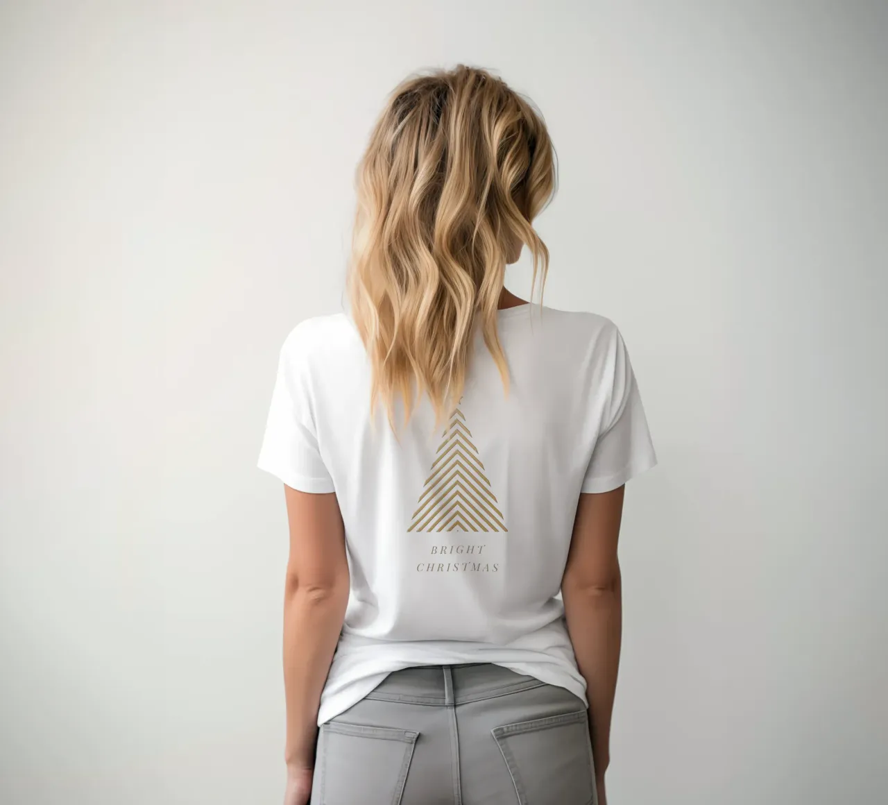 Geometric Christmas t-shirt da Kartenliebe