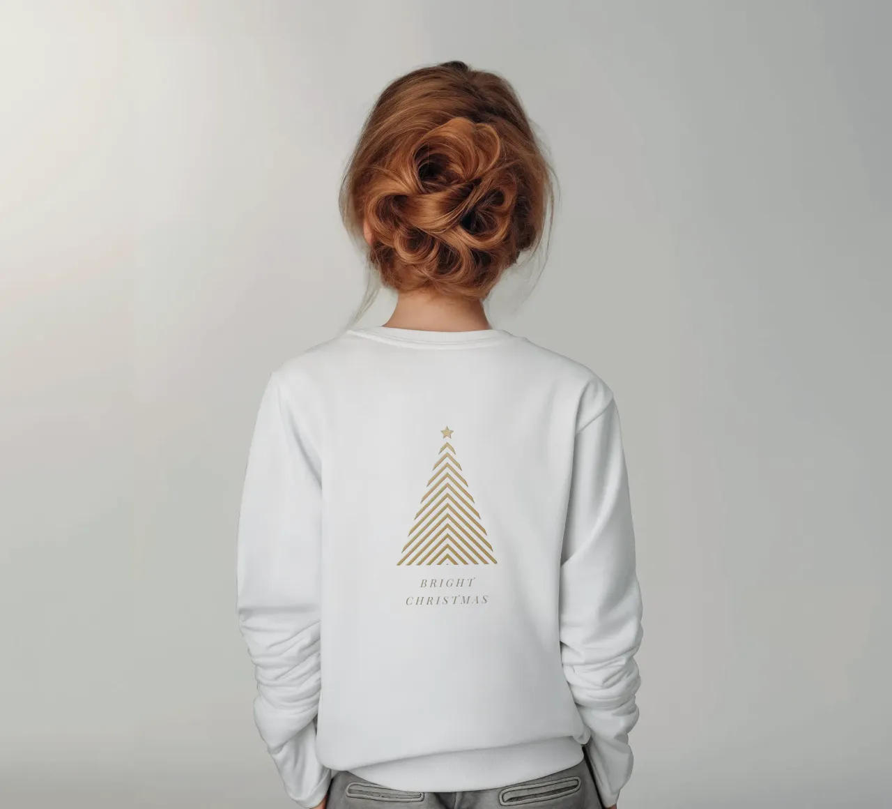 Geometric Christmas felpa bambino da Kartenliebe