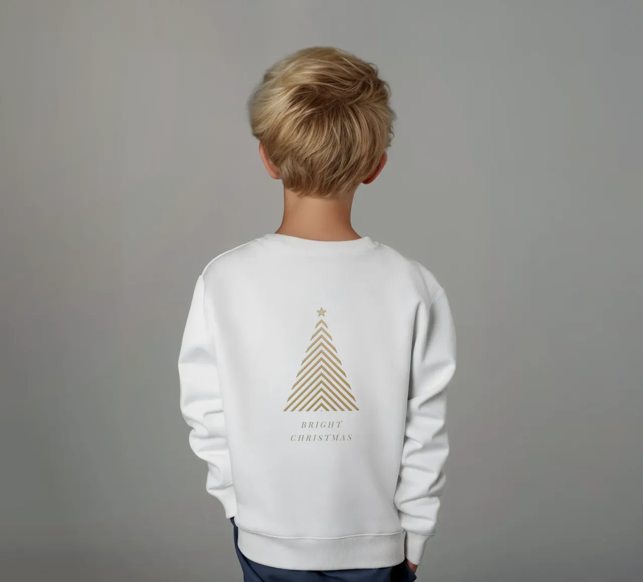 Geometric Christmas felpa bambino da Kartenliebe