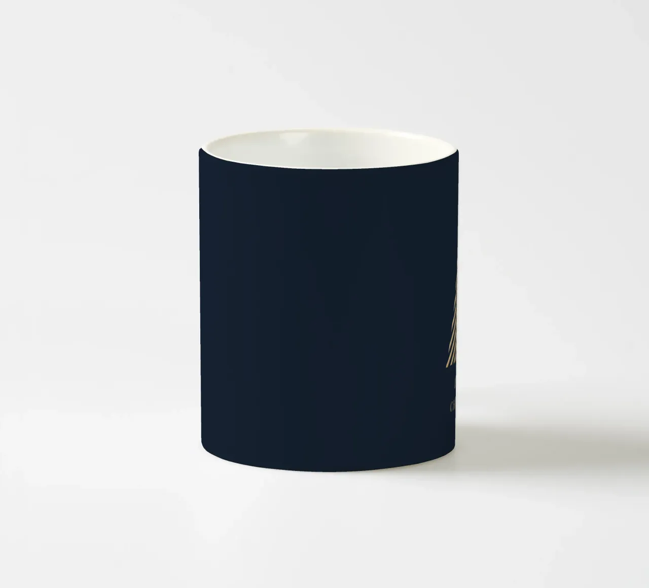 Geometric Christmas tazza in ceramica da Kartenliebe